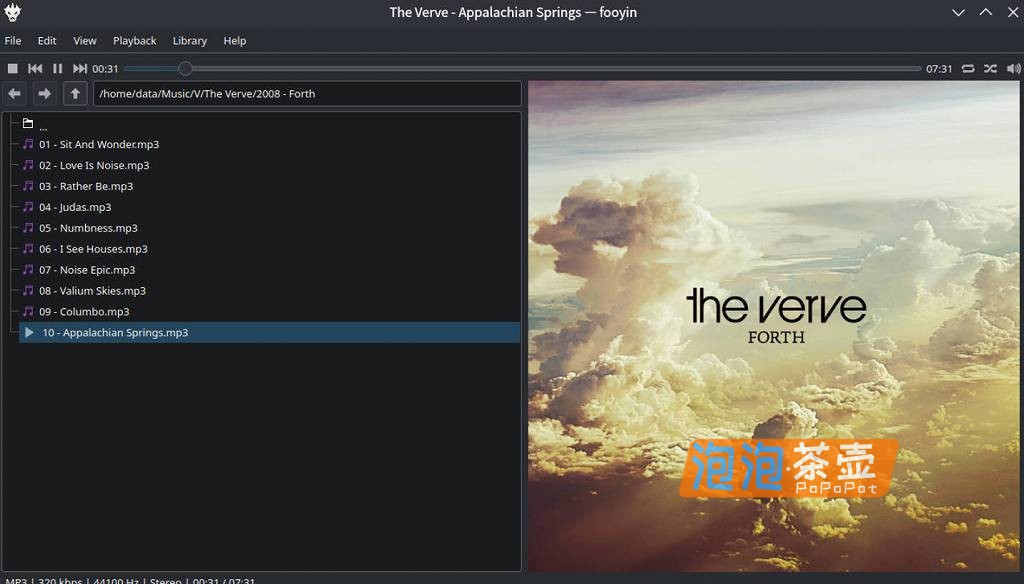 [音频播放器]Fooyin：Linux平台高度可定制的本地音乐播放器_foobar2000体验