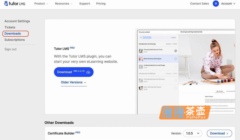 WordPress插件_Tutor LMS Pro(已激活)_2026最佳WP在线课程管理插件_知识付费管理