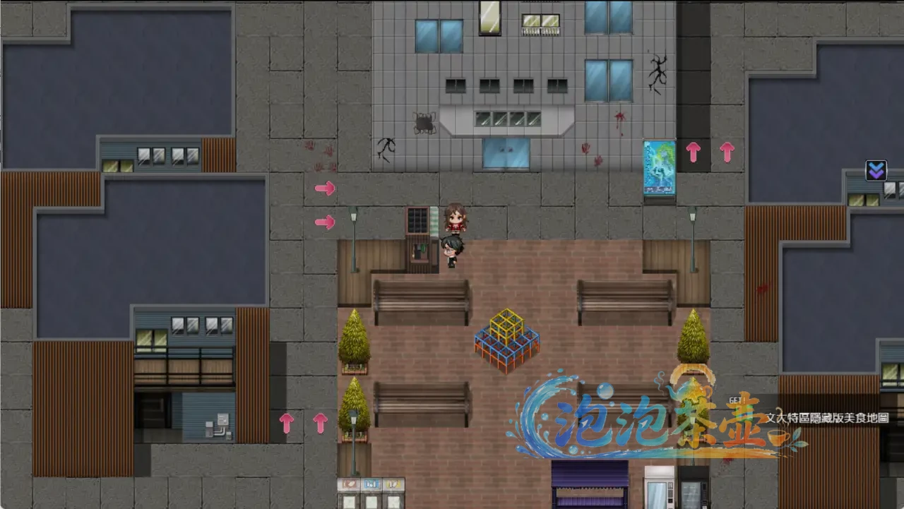 尸落之城 / ZostCity - 城市探索动作RPG，游戏互动地图界面截图