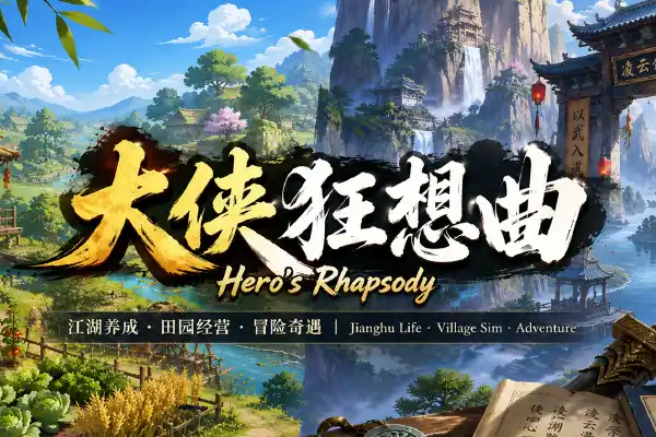 [RPG游戏] 大侠狂想曲 / Hero’s Rhapsody – 田园经营与江湖成长 | Steam中文版