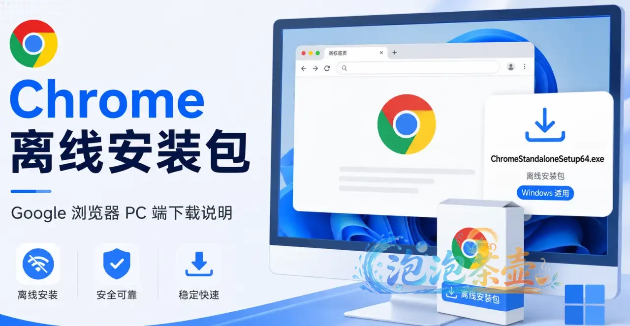 Google Chrome - 谷歌浏览器离线安装包 | Windows/Mac中文版